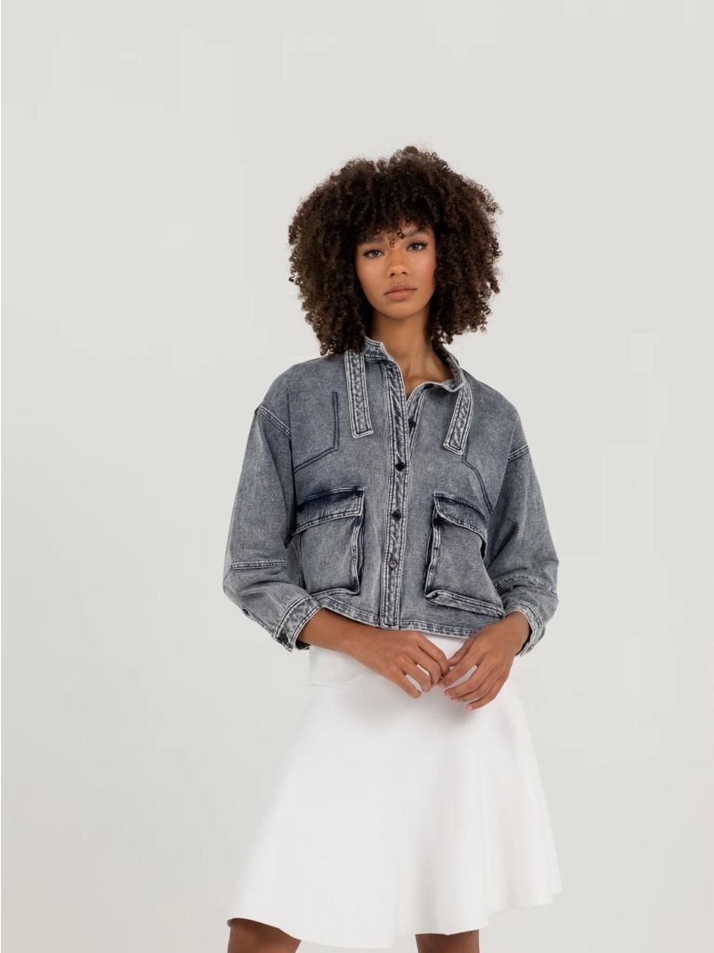 Aleeza Paris Denim Jacket